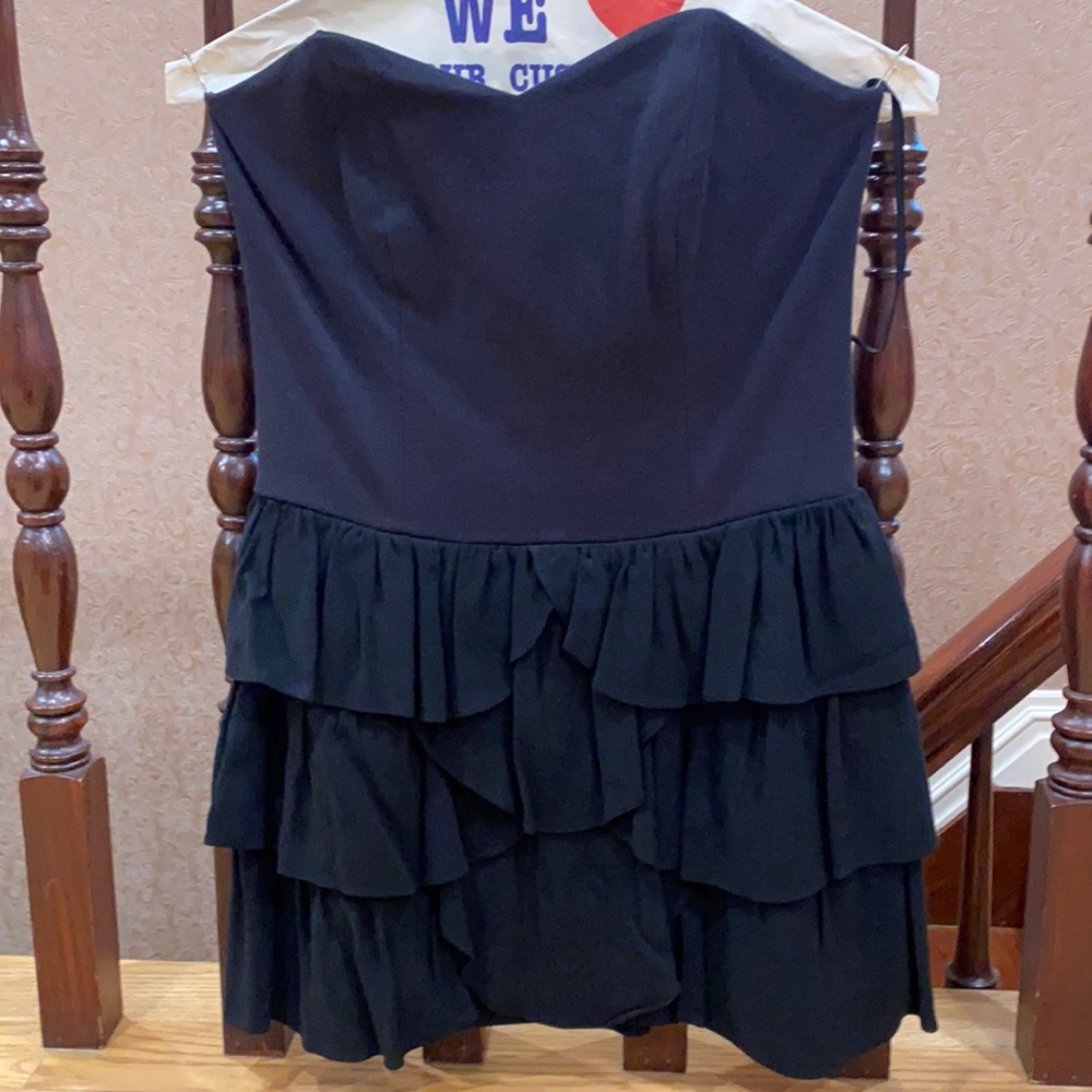 Kova &T strapless mini dress sz6